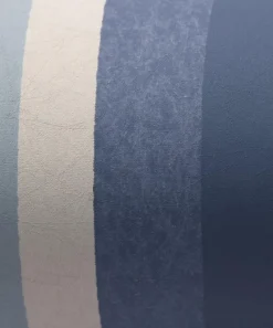 Liberty Interiors Wallpaper^Obi Stripe in Lapis