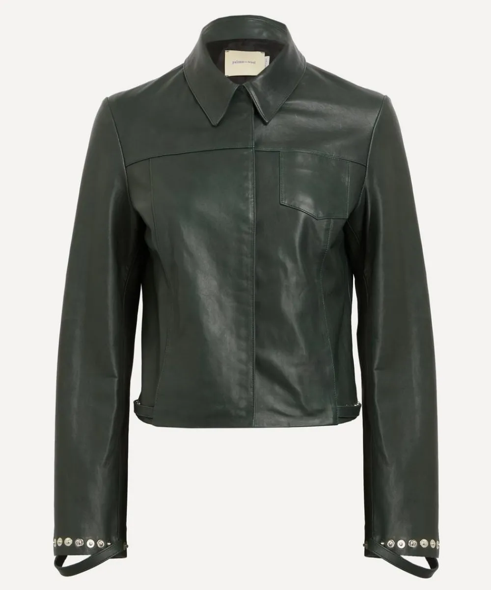 Paloma Wool Coats & Jackets^Octavia Fitted Leather Jacket