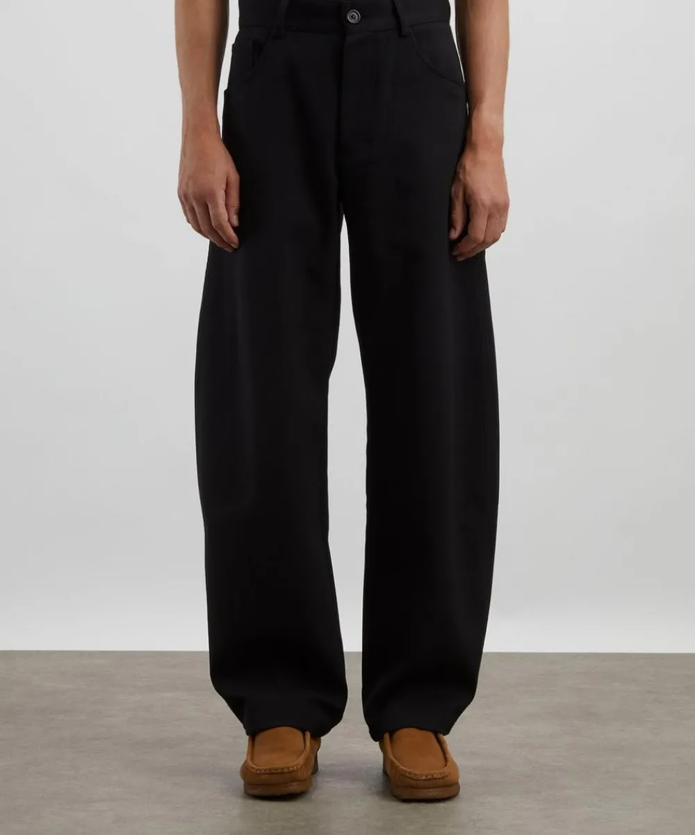 Séfr Trousers^Oktai Wool Twill Cloth Trousers
