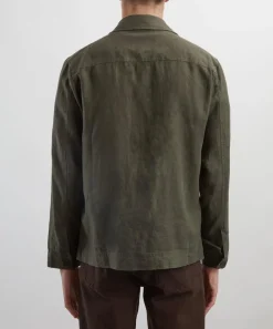 NN07 Coats & Jackets^Olav Linen Workwear Overshirt