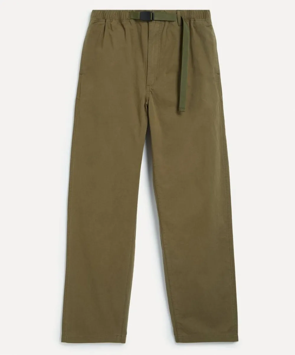 Adsum Trousers^Olive Belted Bank Trousers