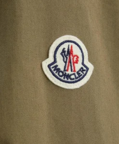 Moncler Coats & Jackets^Olive Cotton Gabardine Shirt Jacket