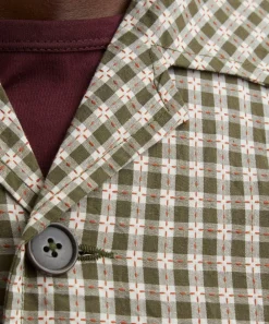 Universal Works Coats & Jackets^Olive Dobby Check Cancun Jacket