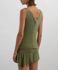 Peachy Den Tops^Olive Kylie Top