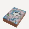 Fornasetti Storage^Ortensia Printed Wooden Box