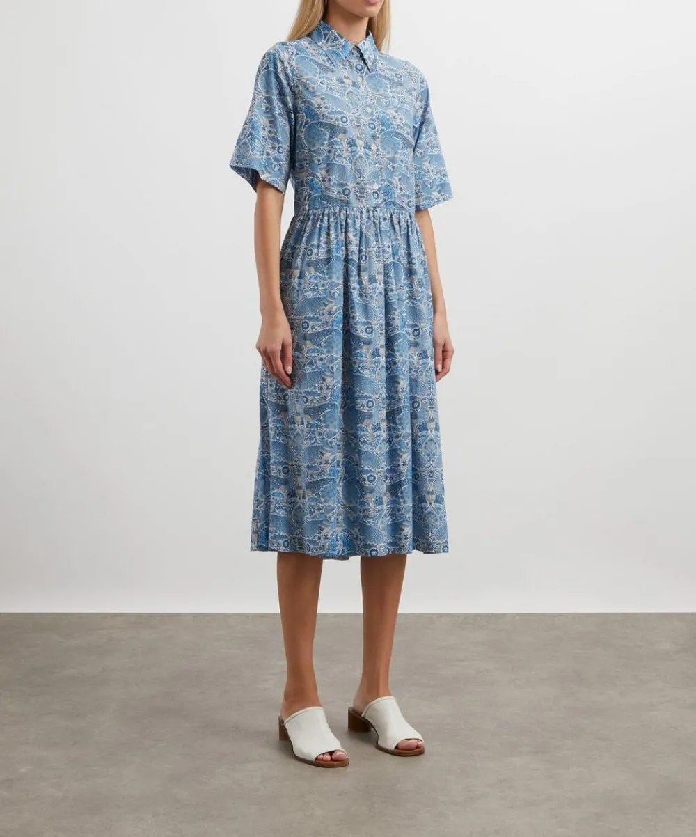 Liberty Dresses^Oscar’s Palace Gallery Shirt Dress