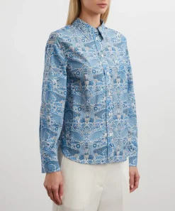 Liberty Tops^Oscar’s Palace Tana Lawn Cotton™ Fitted Shirt