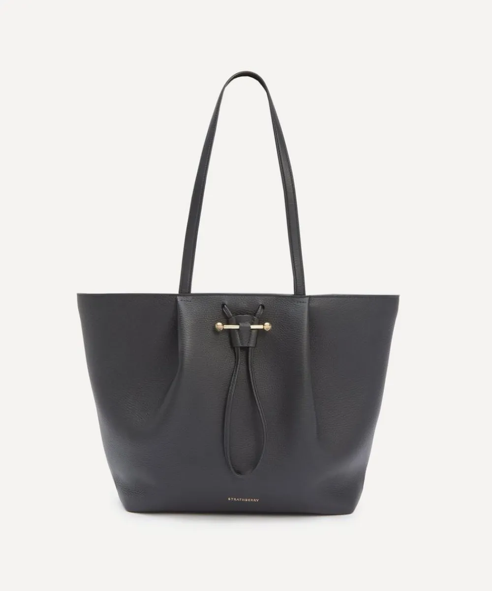 Strathberry Bags^Osette Black Leather Shopper Bag
