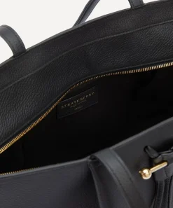 Strathberry Bags^Osette Black Leather Shopper Bag