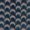 Liberty Interiors Furnishing Fabrics^Ottoman Spot Cut Velvet in Lapis