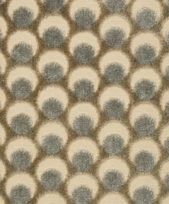 Liberty Interiors Furnishing Fabrics^Ottoman Spot Cut Velvet in Pewter
