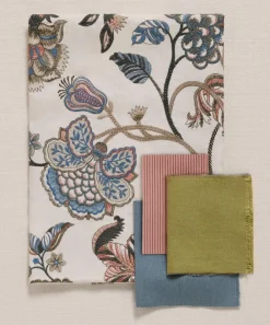 Liberty Interiors Furnishing Fabrics^Ottoman Stripe in Ointment