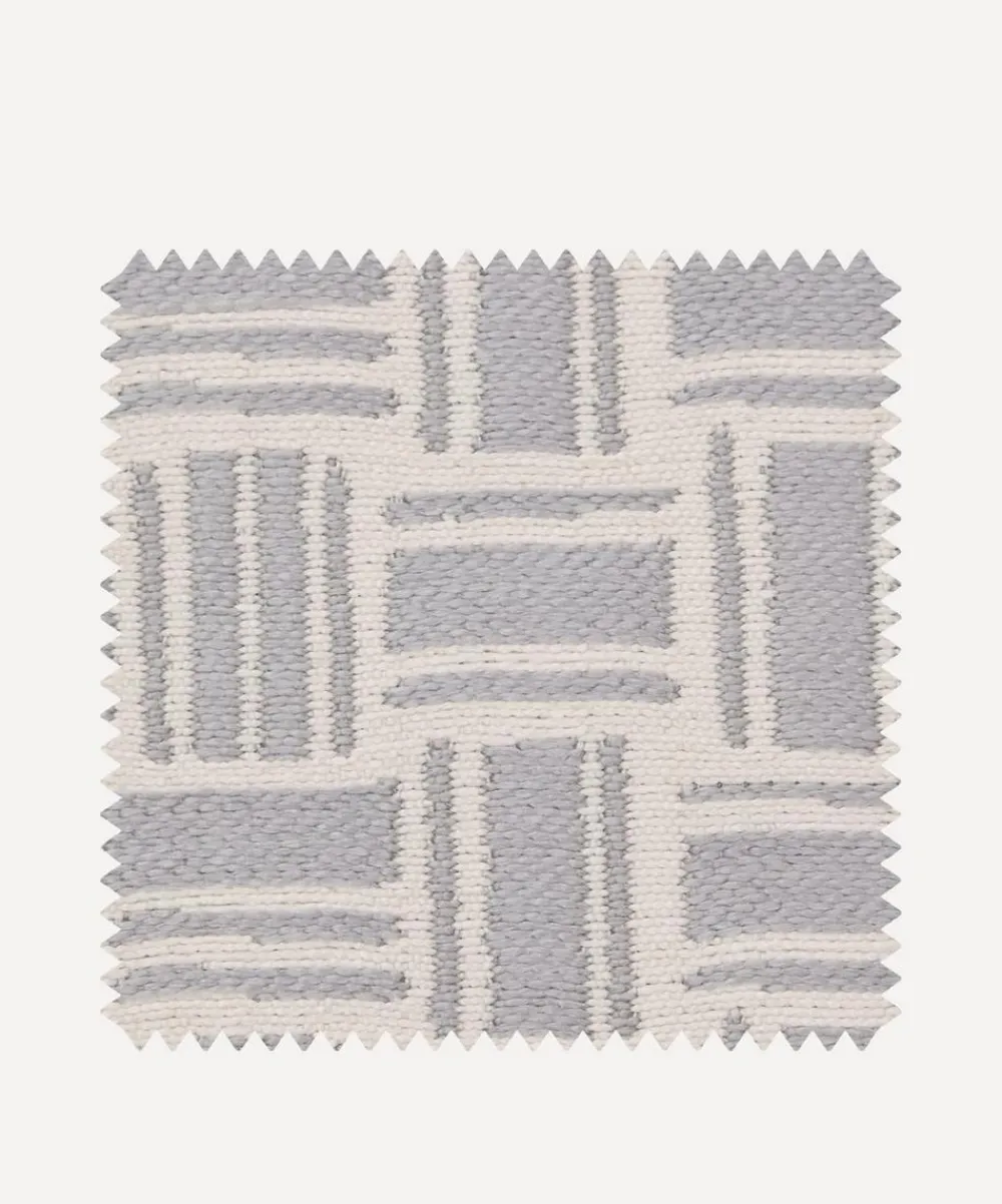 Liberty Interiors Furnishing Fabrics^Outdoor Fabric Swatch – Arbor Penhurst in Pewter