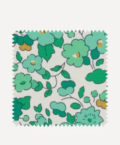 Liberty Interiors Furnishing Fabrics^Outdoor Fabric Swatch – Betsy Flora Easton in Jade