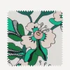 Liberty Interiors Furnishing Fabrics^Outdoor Fabric Swatch – Fantasia Jungle Easton in Lichen