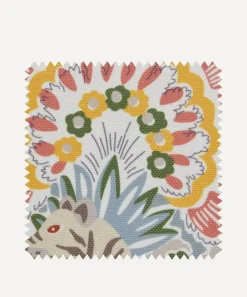 Liberty Interiors Furnishing Fabrics^Outdoor Fabric Swatch – Grand Milo Majorelle in Pewter