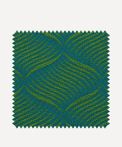 Liberty Interiors Furnishing Fabrics^Outdoor Fabric Swatch – Palazzo Westbrook in Jade