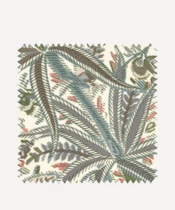 Liberty Interiors Furnishing Fabrics^Outdoor Fabric Swatch – Persian Voyage Majorelle in Stone