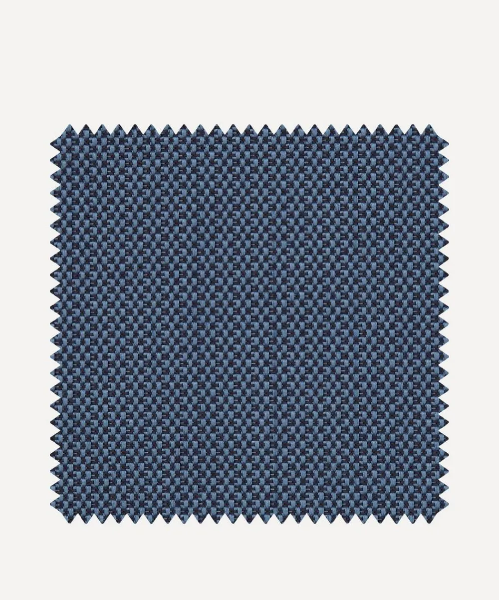 Liberty Interiors Furnishing Fabrics^Outdoor Fabric Swatch – Tempera Marwood in Borage