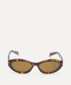 Prada Sunglasses & Glasses^Oval Acetate Sunglasses