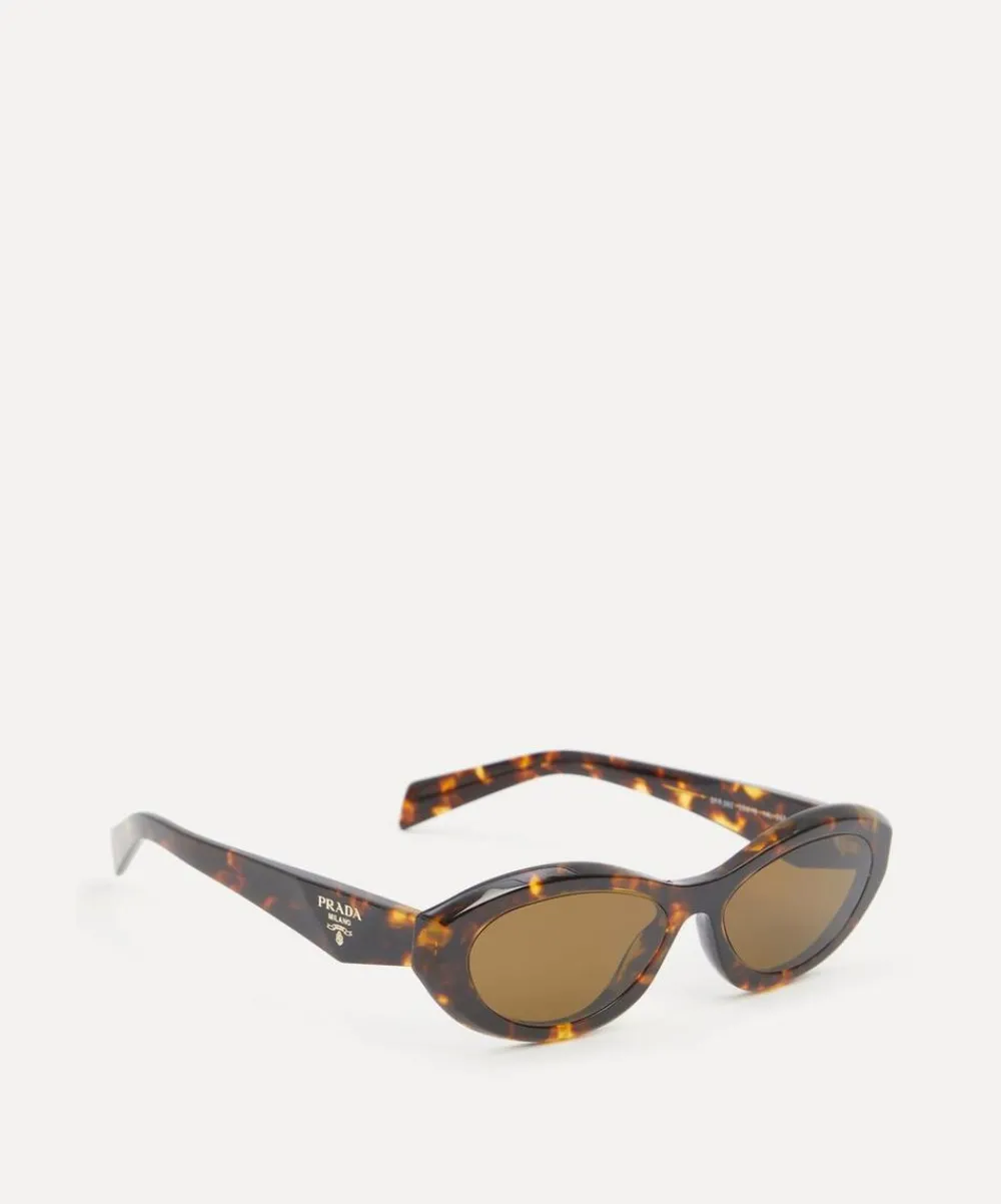 Prada Sunglasses & Glasses^Oval Acetate Sunglasses