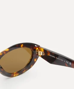 Prada Sunglasses & Glasses^Oval Acetate Sunglasses