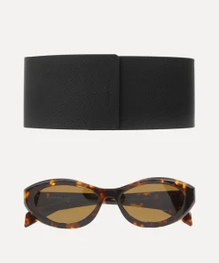 Prada Sunglasses & Glasses^Oval Acetate Sunglasses