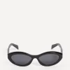 Prada Sunglasses & Glasses^Oval Acetate Sunglasses