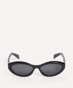 Prada Sunglasses & Glasses^Oval Acetate Sunglasses