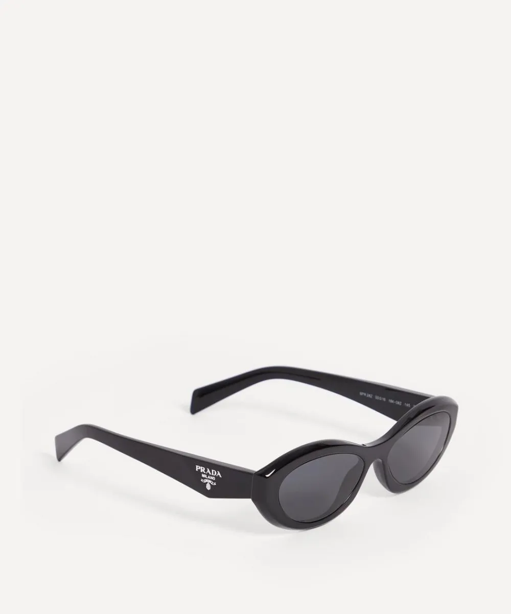 Prada Sunglasses & Glasses^Oval Acetate Sunglasses