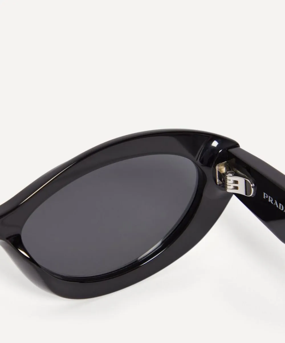 Prada Sunglasses & Glasses^Oval Acetate Sunglasses