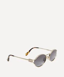 Miu Miu Sunglasses & Glasses^Oval Sunglasses