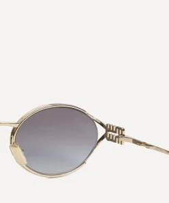 Miu Miu Sunglasses & Glasses^Oval Sunglasses