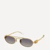 Miu Miu Sunglasses & Glasses^Oval Sunglasses