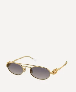 Miu Miu Sunglasses & Glasses^Oval Sunglasses