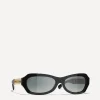 CHANEL Sunglasses & Glasses^Oval Sunglasses