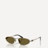 Miu Miu Sunglasses & Glasses^Oval Sunglasses