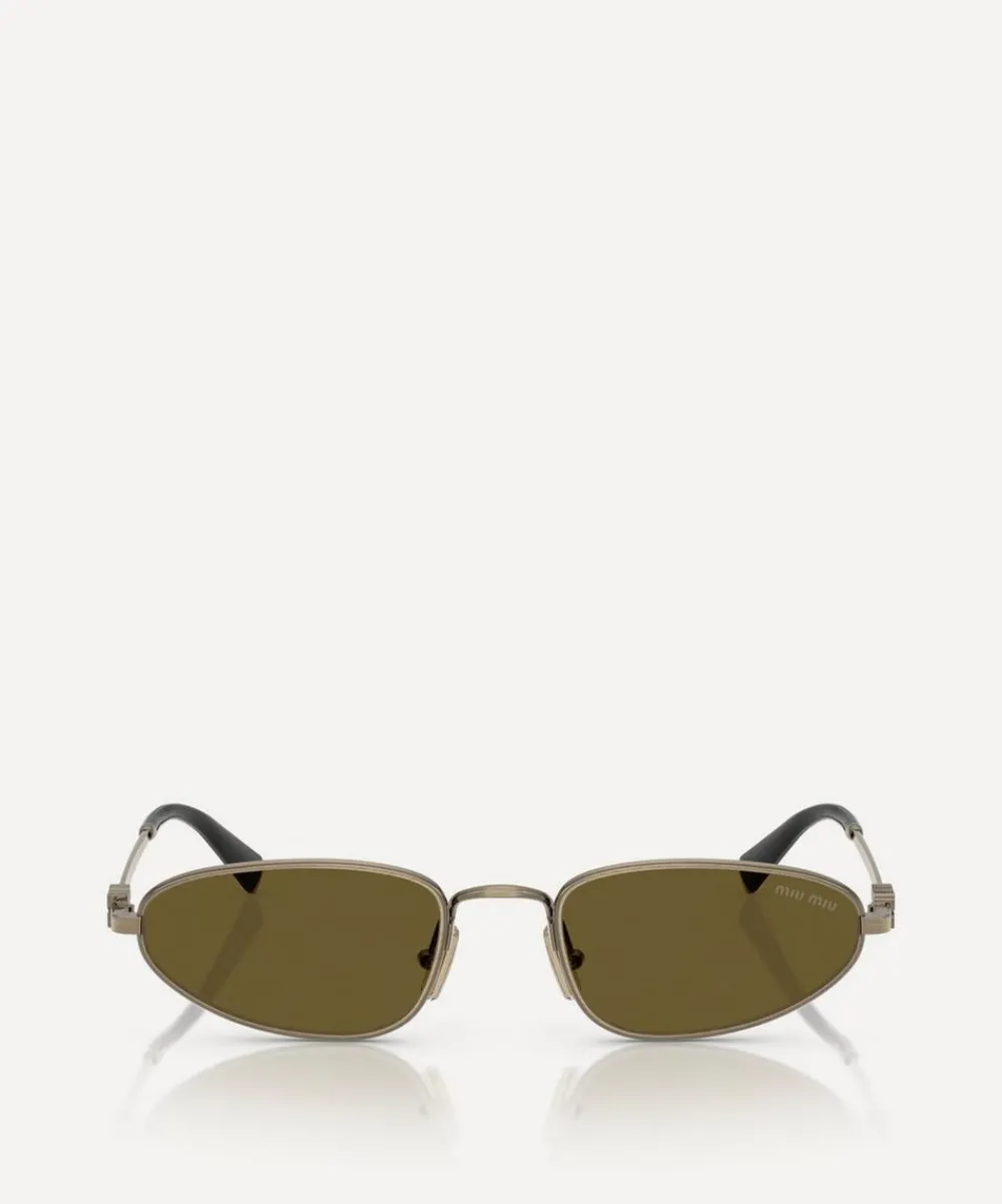 Miu Miu Sunglasses & Glasses^Oval Sunglasses