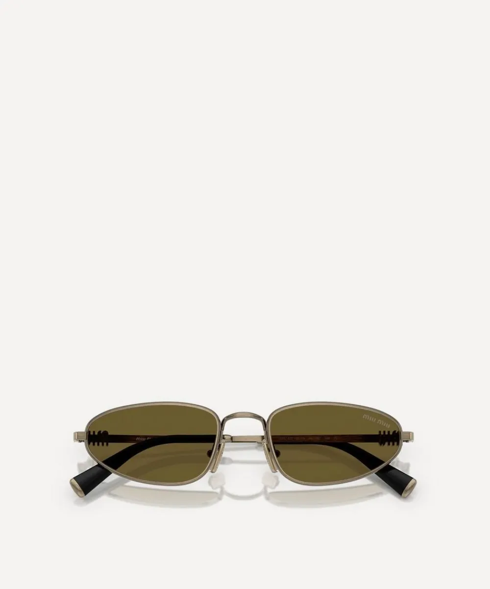 Miu Miu Sunglasses & Glasses^Oval Sunglasses
