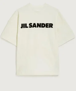 Jil Sander Tops^Oversized Logo T-Shirt