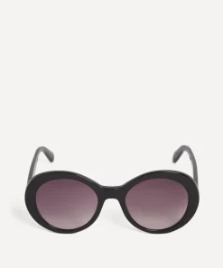 Stella McCartney Sunglasses & Glasses^Oversized Round Acetate Sunglasses