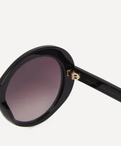 Stella McCartney Sunglasses & Glasses^Oversized Round Acetate Sunglasses