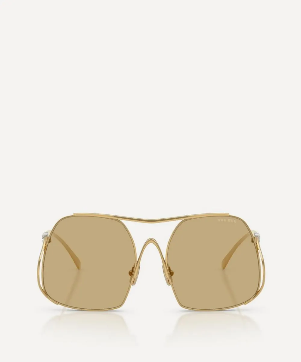 Miu Miu Sunglasses & Glasses^Oversized Square Sunglasses