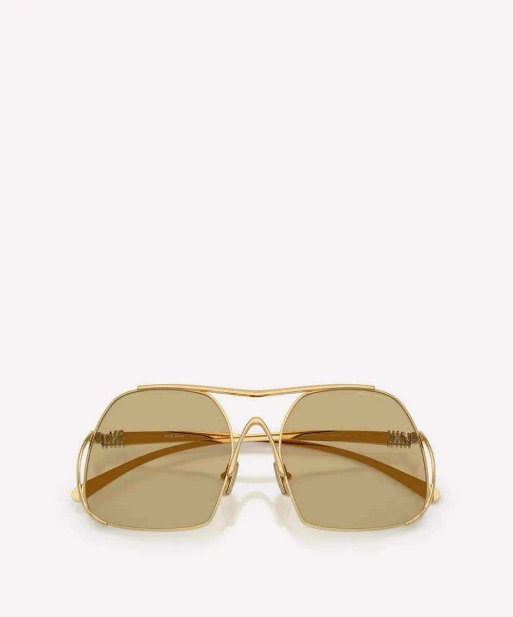 Miu Miu Sunglasses & Glasses^Oversized Square Sunglasses