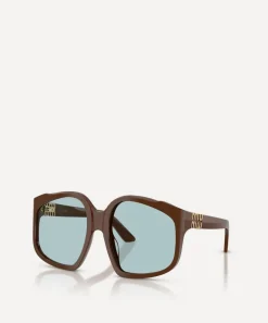 Miu Miu Sunglasses & Glasses^Oversized Square Sunglasses