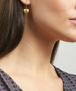 Acanthus Earrings|Earrings^Oxidised Silver Diamond Star Heart Drop Earrings