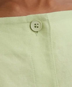 Aligne Tops^Ozais Tie Linen Top