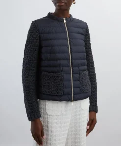 Moncler Knitwear^Padded Knitted Cardigan