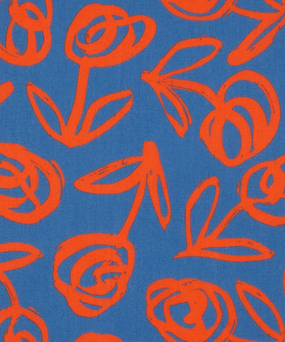 Liberty Fabrics Tana Lawn™ Cotton^Paintbrush Blossom Tana Lawn™ Cotton