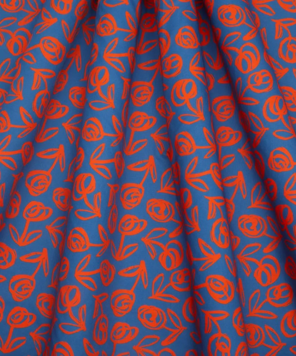 Liberty Fabrics Tana Lawn™ Cotton^Paintbrush Blossom Tana Lawn™ Cotton